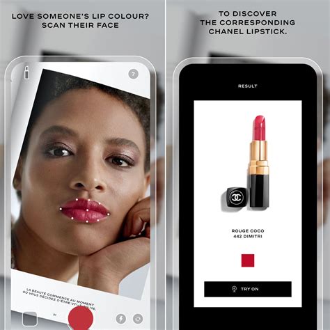 chanel virtual lipstick.